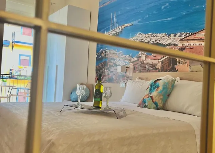 Arenaccia House Center Welcome Wine